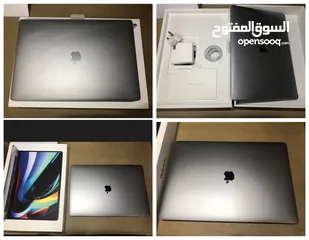  1 Apple MacBook Pro 16”(2019),Touch Bar,Intel 8-Core i9 2.3GHz,Turbo 4.8 Ghz,1 TB,16GB,4GB Disp-MintCl