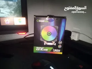  1 مبرد معالج Gamemax  iceblade 190 watts