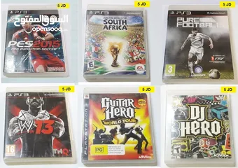  9 سيديات بلايستيشن 3 للبيع Playstation 3 Games