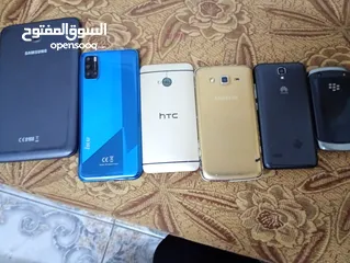  2 اجهزه هاتف و تابلت قديم تصلح لقطع الغيار