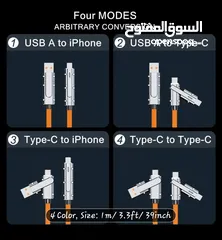  9 كابل شحن رائع . . غلاف مصنوع من سبائك الزنك