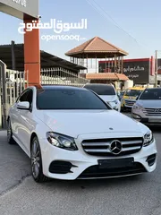  6 مرسيدس E350 2020 AMG فحص كامل فل اضافات اعلى صنف وارد المانيا ممشى قليل بحالة الوكالة