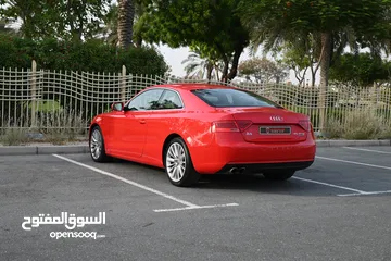  8 FSH - FIRST OWNER - AUDI A5 QUATTRO 2.0 COUPE 4WD 2016 - MINT CONDITION - GCC SPECS