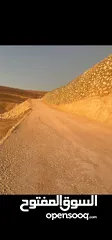  6 قطع (طابو)  مطلة على شارع المية(ممر عمان التنموي) وادي العش من المالك