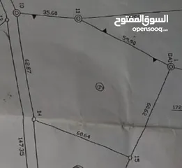  5 ارض مميزة 5 دونمات باجمل مواقع بيت امرين على قمة جبل كوشان طابو