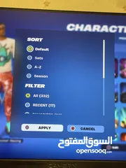  2 حساب فورت نادر في جميع سكنات العرق و اكسات العرق حق البيع او تبادل