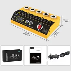  3 يتوفر لدينا Spark_Plug_Tester جهاز فحص بواجي 5 مداخل  ويتوفر بعدة موديلات