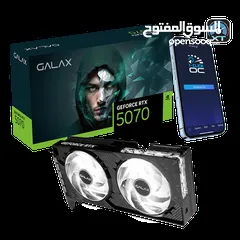  1 كرت شاشة GALAX RTX 5070 12GB GDDR6X