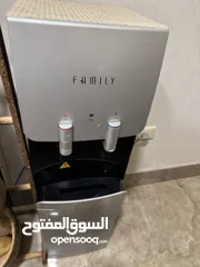  3 كولر ماء family شبك فلتر لون اسود وسلفر موديل حديث للبيع 100 دينار