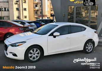  18 مـازدا زووم 3 2019 فـحـص نـخـب بحالة الوكاله كاش او اقساط