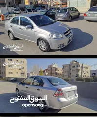  6 شفروليه افيو لون سيلفر 2009