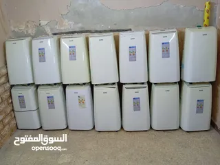  18 مكيفات متنقل من100الى150 تشكيله واسعه أسعار تناسب جميع