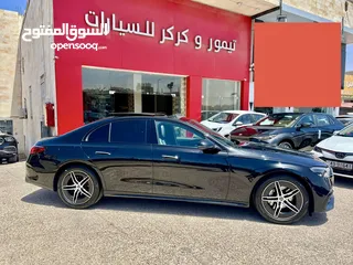  6 مرسيدس E200 AMG بانوراما كت اسود نايت 2024 الشكل الجديد وارد المانيا بحالة الزيرو مميزة