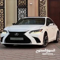  2 لكزس ES350 F-SPORT بدون حوادث او غرق كلين تايتل