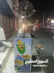 3 عرباية ذرة (بسطة) مع كامل معداتها مستعمل شبه جديد قابل للتفاوض
