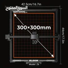  3 ماكينة قص ونقش ليزر 6W للخشب، جلد، قماش، اكريليك –Laser Engraving Machine CNC