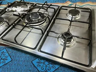  1 غاز إيطالي نوع "البا" - Built-in (بلت إن) بحالة ممتازة
