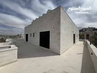  28 شقة روف باطلالة مميزة مساحة بناء 155م داخلي و 165م ترس بسعر مميز في عبدون