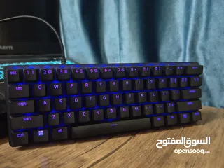  1 razer huntsman mini  كيبورد ريزر   ميني