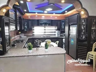  3 مطبخ المنيوم دهان خشب