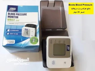  1 جهاز قياس ضغط الدم   BOOTS pressure monitor