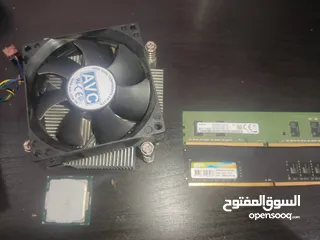  2 معالج و رام و مبرد i3 9100
