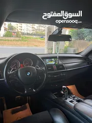  4 BMW X 6 2014 M Kit 2014 بحالة الوكاله عداد قليل