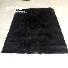  6 سجاد فرو اسود للبيع