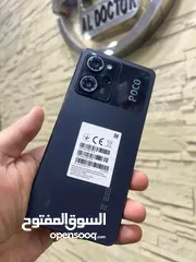  1 اخو الجديد poco X5pro 5G رام 16 جيجا 256 بدون كرتونه هدية كفر ولزقة وشاحن متوفر توصيل