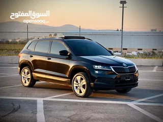  6 سكودا كاروك 2019/اتوماتيك ماتور 1500 بنزين فل الفل  فتحة سقف بانوراما