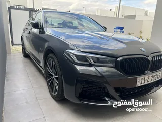  7 bmw 2023 530e بدون ايرباك جديده كلش