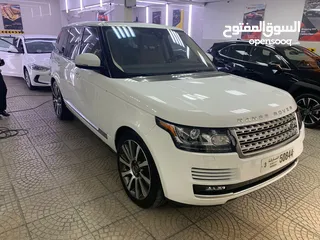  1 2017  Range Rover supercharged W 49K Miles