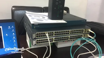  7 مهندس مستعد لتدريب كورسات الشبكات   CISCO CCNA ,CCNP, NSE4