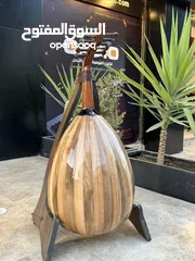  6 عود قاروط سحب احترافي خشب جوز شامي الوجه سيدر