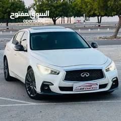  1 INFINITY Q50 RED SPORT رقم 1 فل ابشن