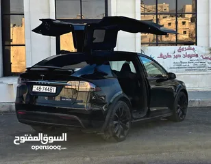  4 TESLA X 2019  بطاريتها 100kw Dual Motor performance جمرك جديد