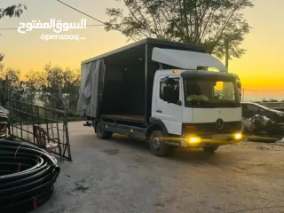  2 اتيكو مرسيدس 2003  شوادر تركيه  رمبه طول الشصي  5,5