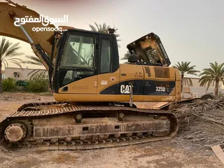  12 للبيع حفاره كاتربيلر حجم 325D  For sale elevator caterpillar 325D 2008