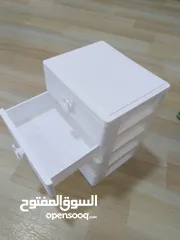  6 رفوف صغيرة متعددة الاستخدام Plastic drawer shelves