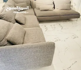  1 طقم كورنر من ايكيا استعمال خفيف