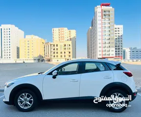  6 A Clean And Good Condition Mazda CX3 2018 White GCC