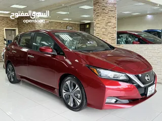  3 نيسان ليف موديل 2021 فحص كامل SV  كلين تايتل بطاريه SOH : 90% بحالة الشركه
