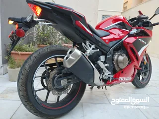  6 تخفيض في السعر Honda CBR500R 2022 شبه صفار