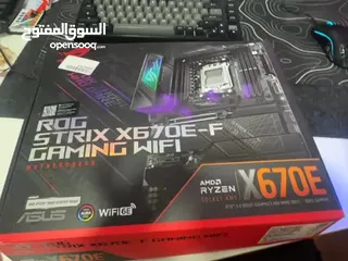  7 مذر بورد ROG STRIX X670E-F يديد من ASUS