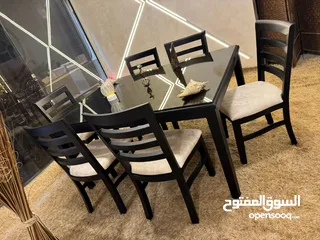  2 سفره 6 كراسي فخمه جداً
