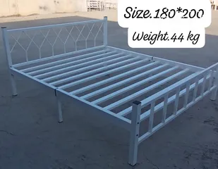  3 full steel double bed