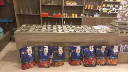  2 ديكور محل اراجيل خشب