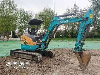  2 حفارة جرافة صغيرة