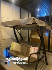 6 طقم راتان و مرجيحه للبيع