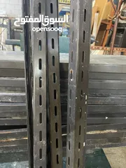 2 رفوف ديكسون 3 متر حديد ثقيل كاملات مع براغيهم ارفف ديكسون ارفف دكسون رفوف حديد ستاندات حديد